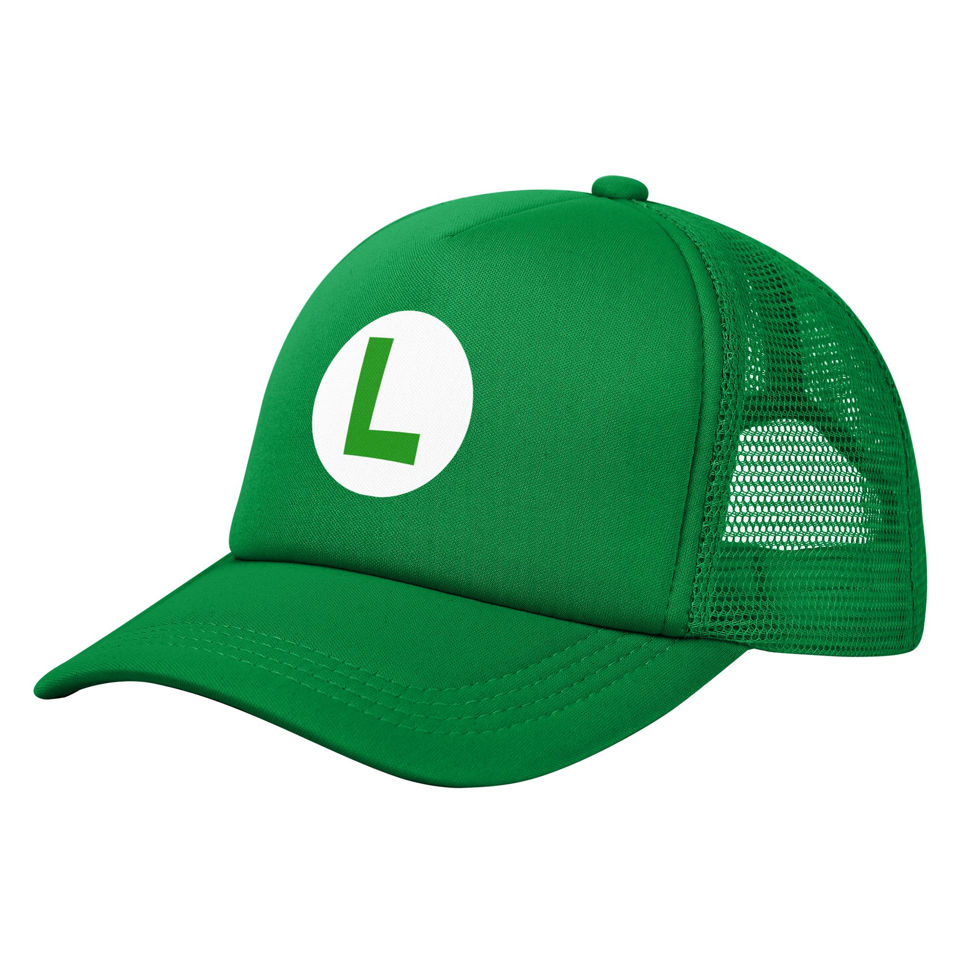 Зеленая/красная кепка-тракер M – обзор и цена Trucker Cap Mesh