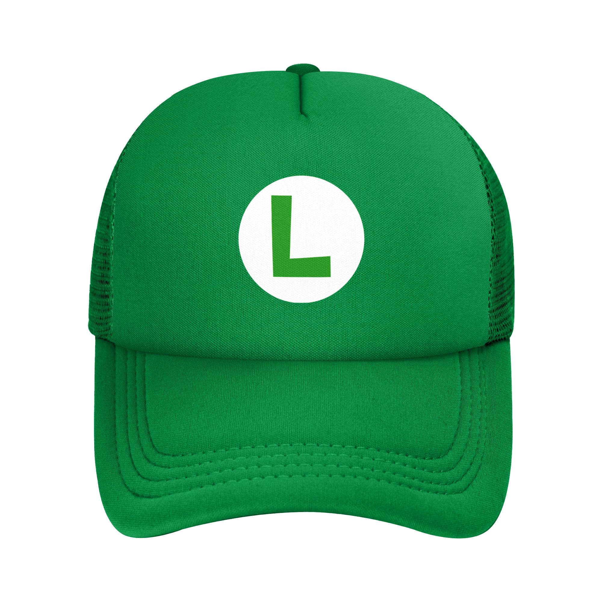 Зеленая/красная кепка-тракер M – обзор и цена Trucker Cap Mesh