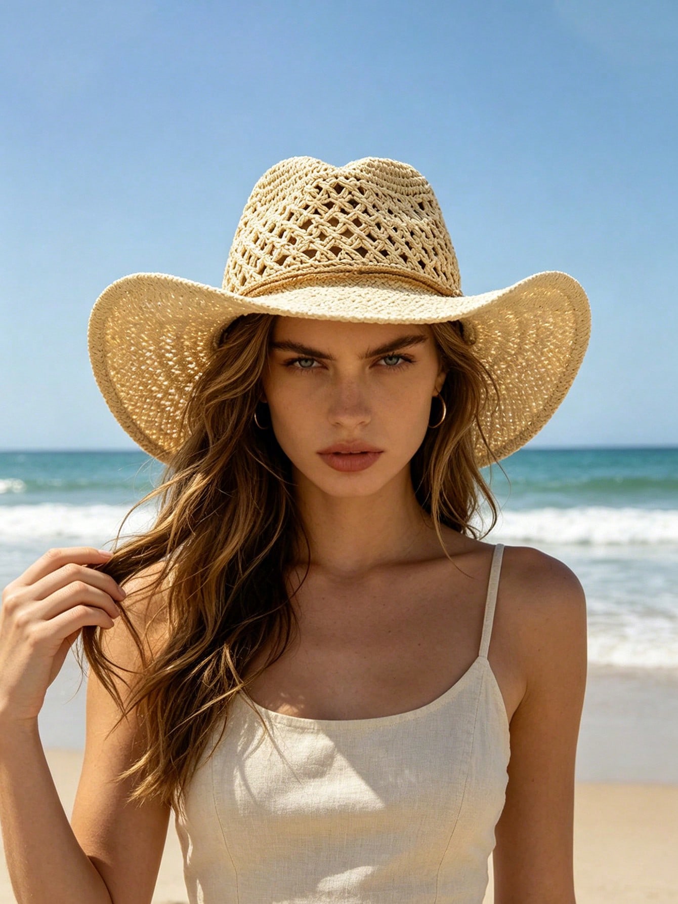 1 шт. Универсальная соломенная – обзор и цена Cowboy Hat Straw