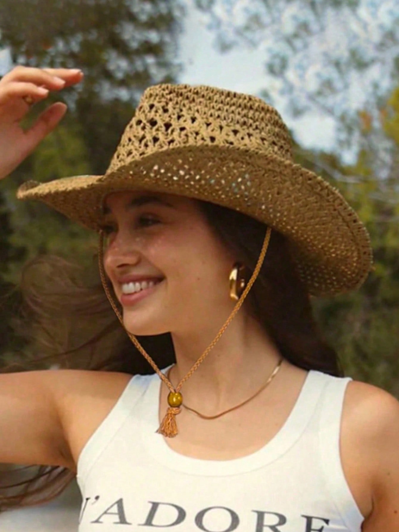 1 шт. Универсальная соломенная – обзор и цена Cowboy Hat Straw